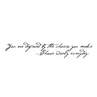 FIRESIDE HOME Text & Numbers Non-Wall Damaging Wall Decal