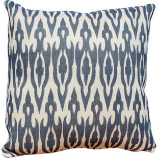 AUBURN TEXTILE Jute Printed Accent Throw Pillow