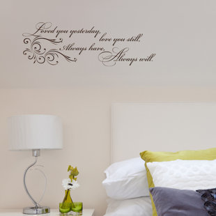 FIRESIDE HOME Text & Numbers Non-Wall Damaging Wall Decal