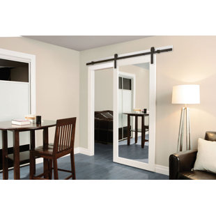 RENIN Spectrum Bent Strap Standard Single Barn Door Hardware Kit