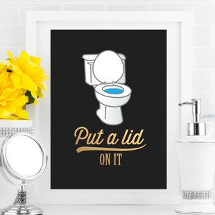 LOVE YOU A LATTE SHOP Put A Lid On It On Paper Print