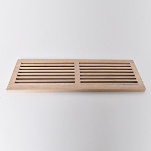 Welland LLC 32'' W x 0.8'' L Wood Wall Louver / Gable Vent