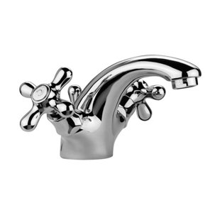 WS BATH COLLECTIONS Iris Single-Hole 2-handle Bathroom Faucet