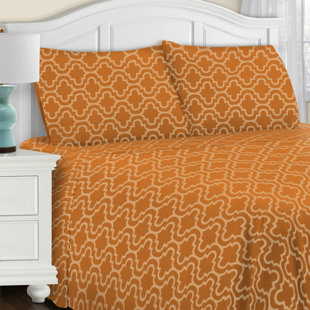 BIRCH LANE™ Scotia 100% Cotton Flannel Sheet Set