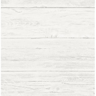BEACHCREST HOME Washed Boards 10.05m x 52cm Wallpaper Roll