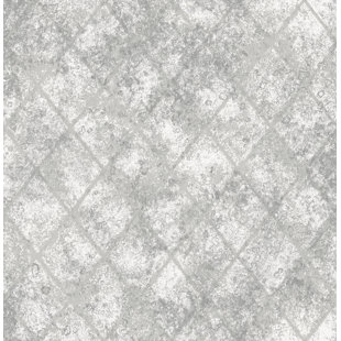 BEACHCREST HOME Mercury Glass 10.05m x 52cm Wallpaper Roll