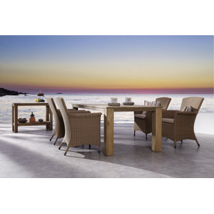 KAMPEN LIVING 4-Sitzer Lounge Set Johanna aus Polyrattan mit Polster