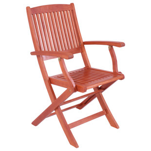 KAMPEN LIVING Chiara Patio Dining Armchair with Cushion (Set of 2)