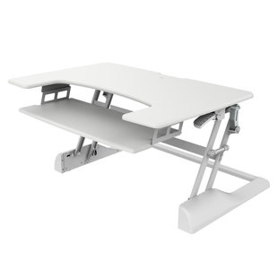 INLAND PRODUCTS ProHT Adjustable Metal Base Standing Desk Converter