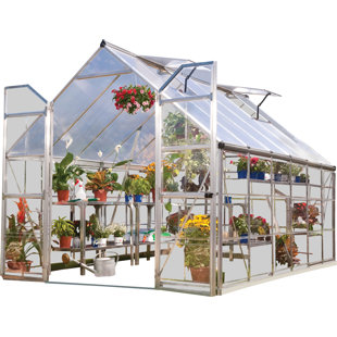 CANOPIA BY PALRAM Balance 8 Ft W x 12 Ft D Greenhouse