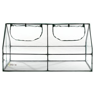 Machrus Ogrow Ultra Deluxe Compact Outdoor Seed Starter Greenhouse Cloche