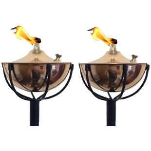 LEGENDS INTERNATIONAL LLC Maui Tiki 65'' Metal Citronella Tiki Torch