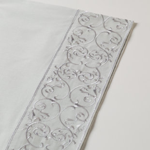CEDAR COURT Andre Emb 400 Thread Count 100% Cotton Sheet Set