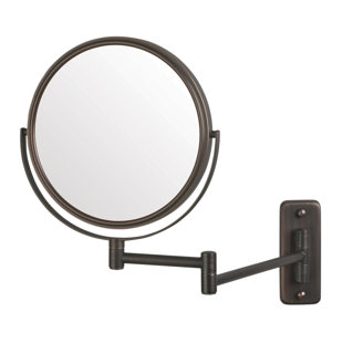 EBERN DESIGNS Akea 8" Wall Mount Magnified Makeup Mirror