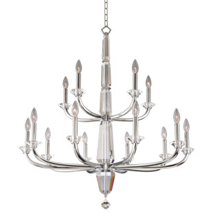 ALLEGRI BY KALCO LIGHTING Palermo 15 - Light Tiered Chandelier