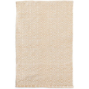 DASH AND ALBERT RUGS Annabelle Wheat Diamond Indoor/Outdoor Area Rug