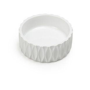 ROSELLI TRADING COMPANY Wave White Soap Dish
