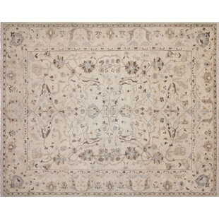 ISABELLINE Romona One-of-a-Kind 9' X 12' Wool Area Rug in Beige