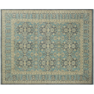 ISABELLINE Romona One-of-a-Kind 8' X 10' Wool Area Rug in Blue