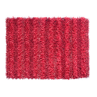 ESS ESS EXPORTS SeaBreeze Hand Hooked Performance Red Rug