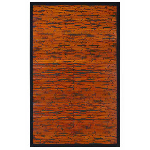 WORLD MENAGERIE Govinda Handmade Bamboo Slat/Seagrass Area Rug