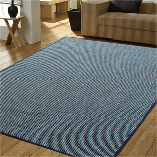 A1 HOME COLLECTIONS LLC Tiger Eye Handmade Hand-Knotted Sisal Gray Rug