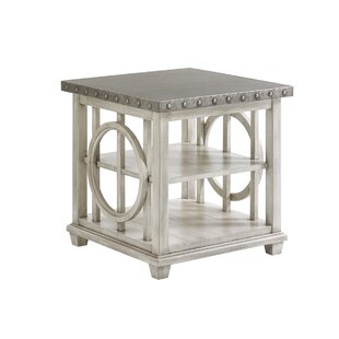 LEXINGTON Oyster Bay Lewiston Square Lamp Table