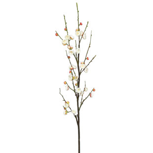 AUGUST GROVE® Artificial Plum-Blossom Stem (Set of 2)