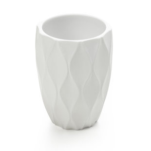 ROSELLI TRADING COMPANY Wave White Tumbler