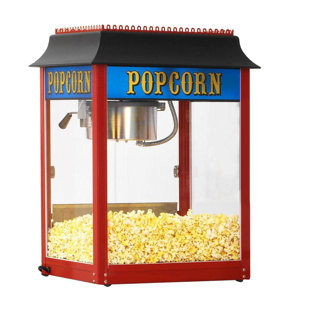 Paragon International 8 Oz. Popcorn Oil, Tabletop Popcorn Machine, Popcorn Machine Stand / Cart