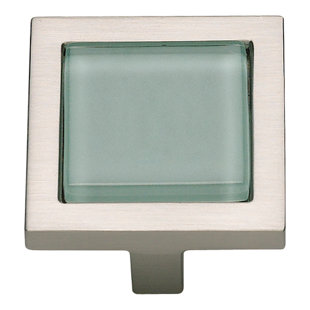 ATLAS HOMEWARES Spa 1 3/8" Length Square Knob