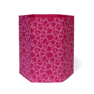 ARCADIA HOME Fabric Open Waste Basket - 488 Gallons (Set of 2)