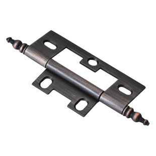 HICKORY HARDWARE Surface Mount Single Door Hinge (Set of 2)