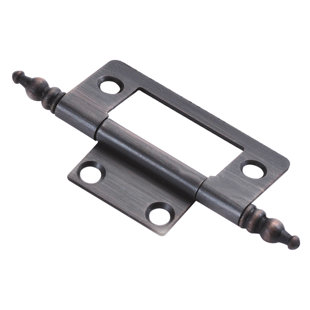 HICKORY HARDWARE Surface Mount Single Door Hinge (Set of 2)