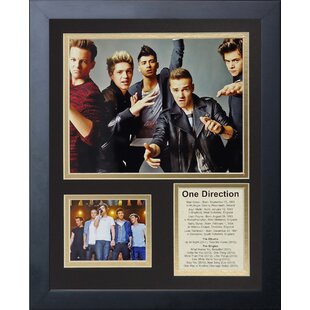 LEGENDS NEVER DIE One Direction Framed Photographic Print