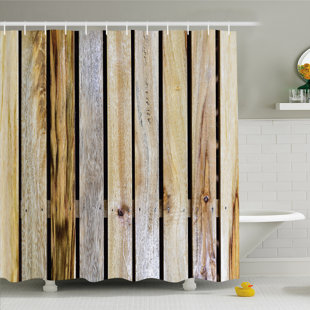 EAST URBAN HOME Shower Curtain with Hooks Included