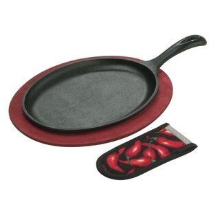 LODGE Cast Iron Fajita Set