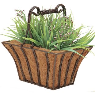 DEER PARK IRONWORKS Glass Pot Planter