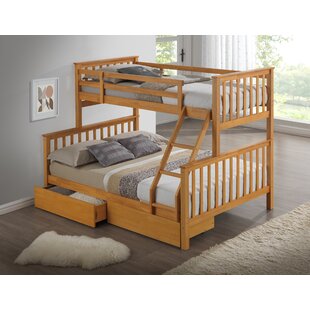 Thomson Single (3') Solid Wood Triple Sleeper Bunk Bed by Isabelle & Max