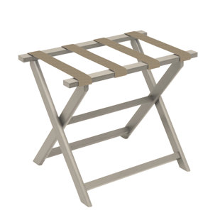 GATE HOUSE FURNITURE Folding Plastic Luggage Rack