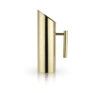 VISKI Belmont Modern Stainless Steel Pitcher in Gold