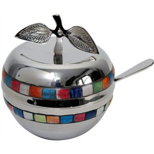 BEN AND JONAH L'Shanah Tovah Nickel Decorative Dish