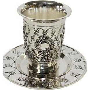 BEN AND JONAH Stainless Steel Kiddush Cups