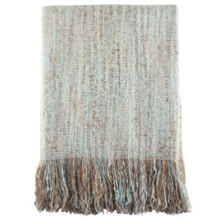SARO Sevan Hand Woven Throw Blanket