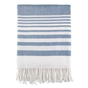 SARO Sevan Hand Woven Throw Blanket