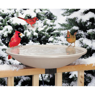 ALLIED PRECISION INDUSTRIES Plastic / Acrylic Birdbath