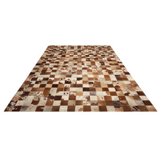 BARCLAY BUTERA Medley Leather Geometric Indoor Rug