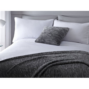 ALWYN HOME Polyester Solid Colour Duvet Cover Set with Pillowcases