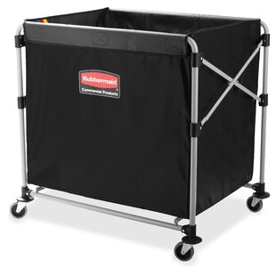 RUBBERMAID COMMERCIAL PRODUCTS 34.01'' H x 6.77'' W Utility Cart with Wheels