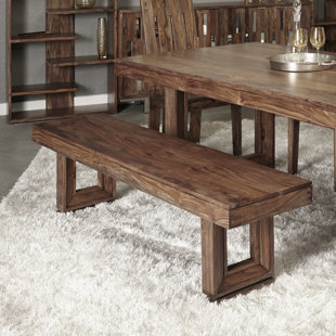 WADE LOGAN Greenlaw Solid Wood Bench